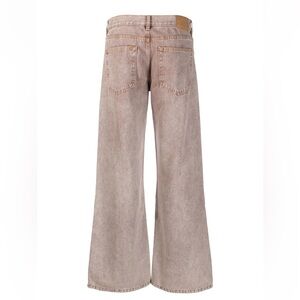 NWT JEANERICA  Kyoto logo-patch wide leg jeans